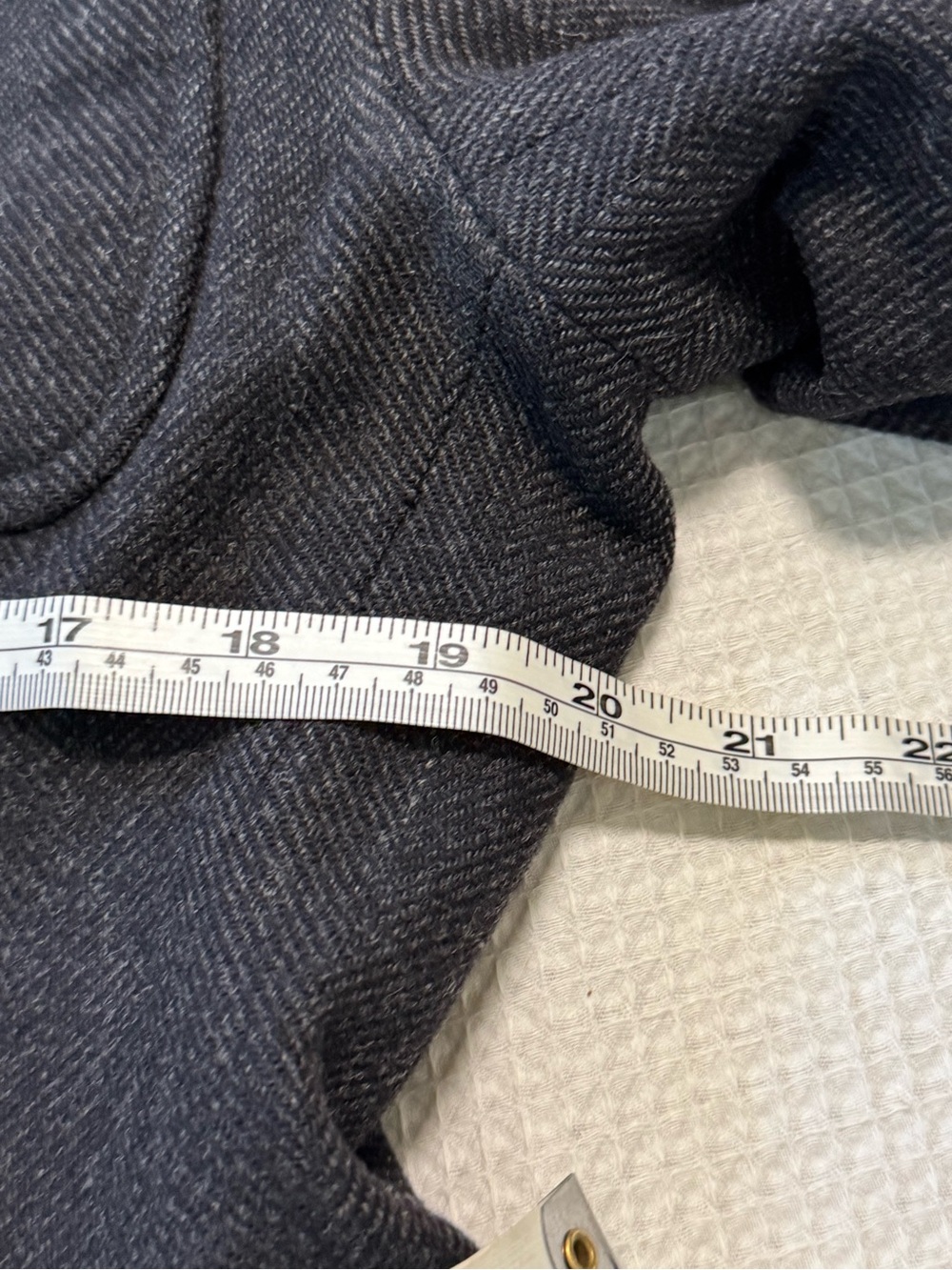 Dolce & Gabbana reversible made in Italy  Men's Gray Herringbone Blazer - Picture 13 of 14